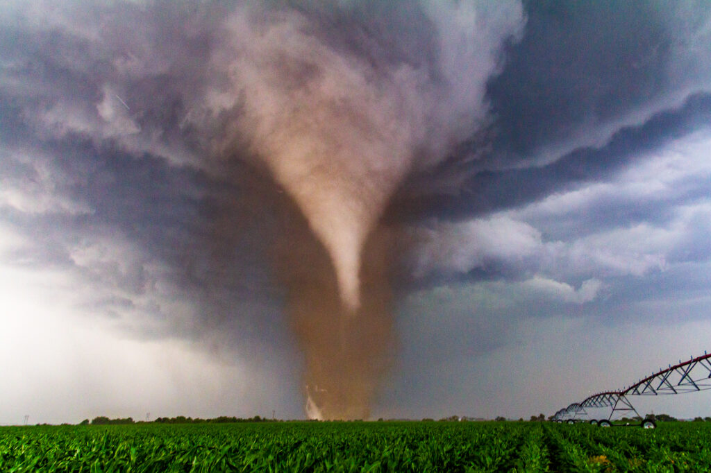 Tornado near Bradshaw, NE on June 20, 2011