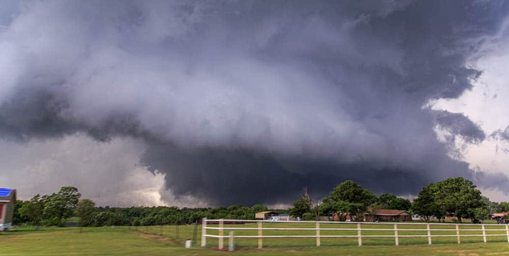 Wedge Tornado North of Sulphur, OK on May 9, 2016