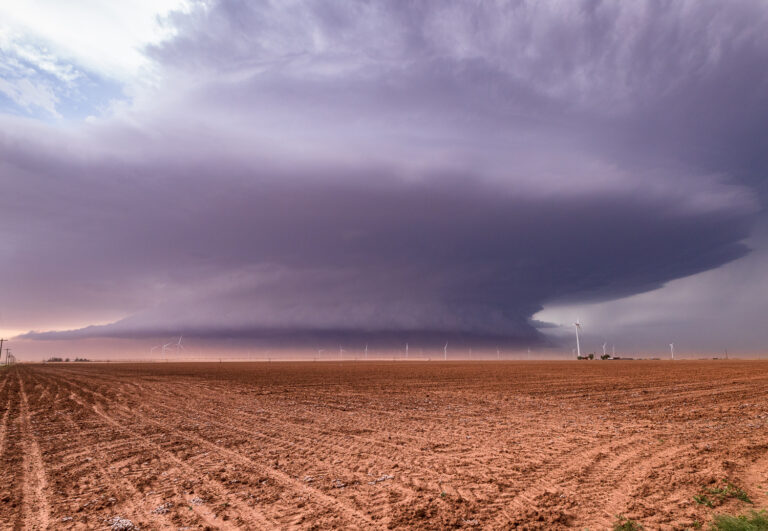 Texas Supercell near Tahoka Texas