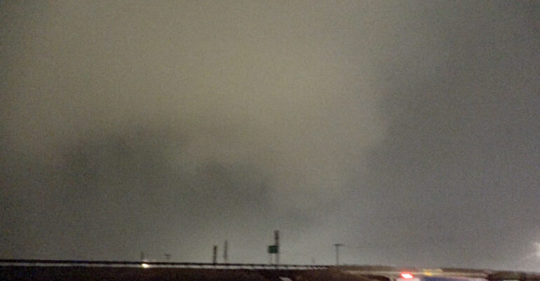 Tornado near OCCC in Oklahoma City April 3, 2026